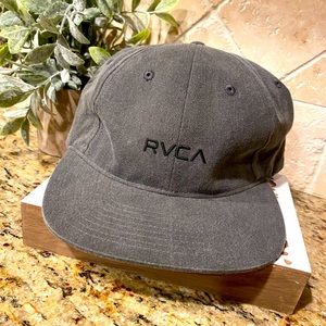 RVCA Tonally Black Haze Mens Hat Cap One Size